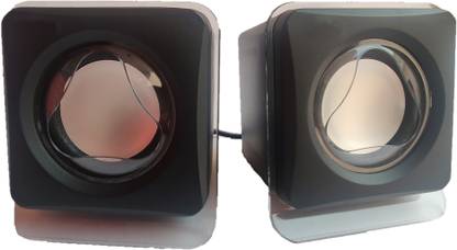 ANJO 2.0 Multimedia Speaker with Aux Connectivity, USB Powered and Volume Control 1 W Laptop/Desktop Speaker