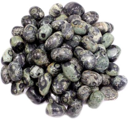 Maureen Natural Kambaba Jasper ( Green Stromatolite Jasper ) Tumble Stone. Regular Asymmetrical Crystal Stone
