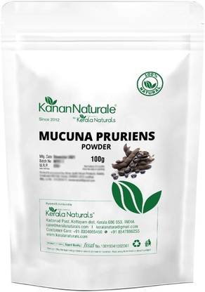 Kerala Naturals Mucuna Pruriens (Kapikachu Powder) 50gm x 2 Packs