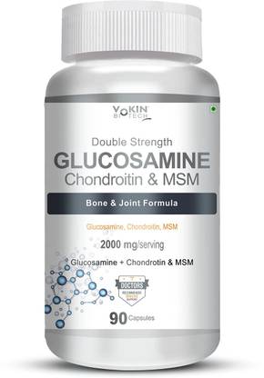 Vokin Biotech Glucosamine Chondroitin & MSM for Joint Support Supplement | Joint Pain | Bone