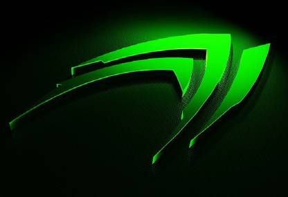 Smoky Design nvidia gpus logo metal wallpaper Poster