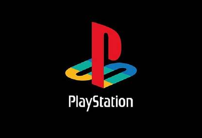 Smoky Design playstation video games logo simple background wallpaper Poster