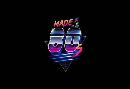 Smoky Design neon synth retrowave synthwave wallpaper Poster