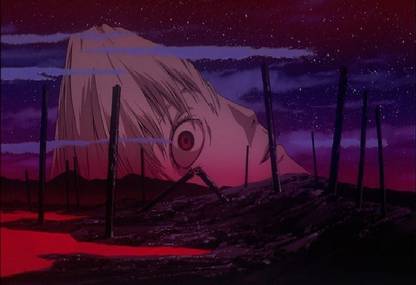 Smoky Design evangelion end of evangelion anime neon genesis evangelion wallpaper Poster