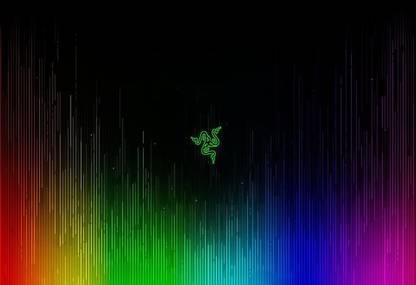 Smoky Design razer inc logo wallpaper Poster