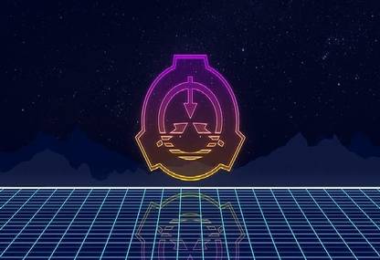 Smoky Design scp scp foundation grid logo minimalism hd wallpaper Poster