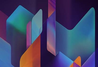 Smoky Design ultrawide abstract wallpaper Poster