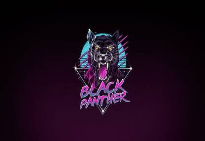 Smoky Design minimalism dark black computer wallpaper Poster