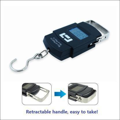 adorrobella Portable Digital Luggage Scale with Metal Hook,hanging scale 50kg Weighing Scale Weighing Scale
