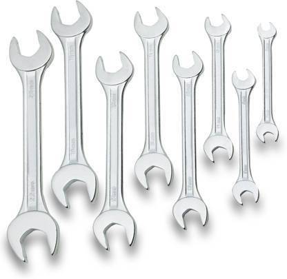MEHAN'S Double Ended Open Spanner Set Double Sided Open End Wrench (Pack of 8) Double Ended Open Spanner Set Double Sided Open End Wrench (Pack of 8) Double Sided Open End Wrench
