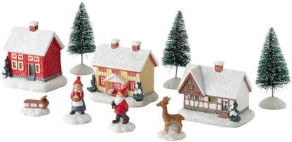 IKEA Decoration set of 10, winter village