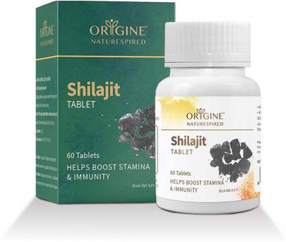 Origine Naturespired Shilajit Tablets | Improves Stamina & Immunity