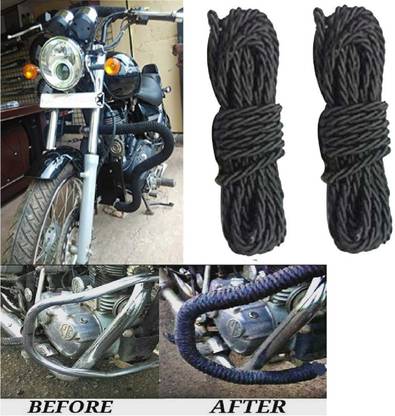 Gate 7 Leg Guard, Crash Guard Black Rope (Set of 2)