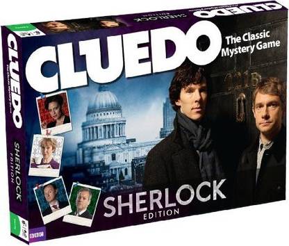 homenity Cluedo Sherlock Edition Board Game Party & Fun Board Game