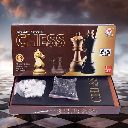 Toyster Grand master Chess Game Set for Kids and Adults - Classic Game of Brilliance Board Game Accessories