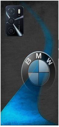 Bluvver Back Cover for OPPO A16, CPH2269 Printed BMW Logo Back Cover