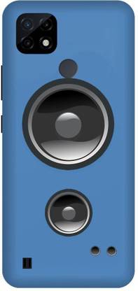 SSMORYA Back Cover for Realme C21 ,Music Spiker Printed mobile back cover