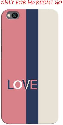 ADI Creations Back Cover for Mi Redmi Go