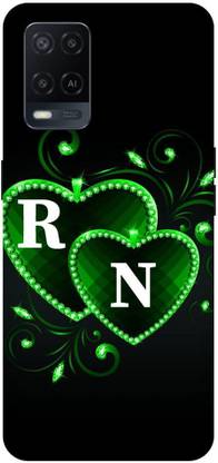 ThePrintlink Back Cover for Oppo A54 ( R N name, R N word, R N alphabet, R N latter, Cases cover