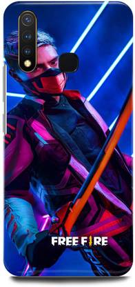 JUGGA Back Cover for Vivo U20, 1921, FREE, FIRE, GAME, TEAM