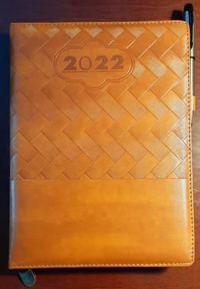 indian things Planner Diary 2022 New Year Executive Diary Regular Planner/Organizer Single Rule 250 Pages