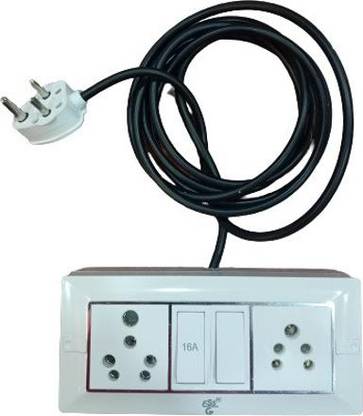 ESS GEE Power extension board 16 A Six Pin Socket