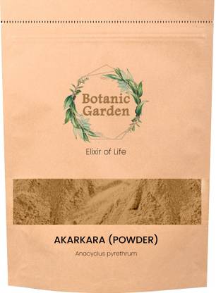 botanic garden Akarkara Powder 100gms /Anacyclus Pyrethrum/Spanish, Pellitory, Pyrethrum Root