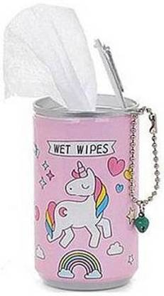 Vastra compact handy cute wet tissue can pack of 30 wet wipe suitable for traveling