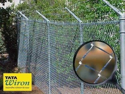 TATA WIRON TATA FENCING CHAINLINK 50FT LENGHT Steel Fence Post