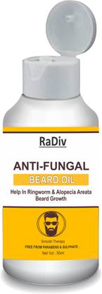 radiv Anti-Fungal Beard Oil Helps in Ringworm & Beard Growth Hair Oil