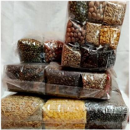 SSS Navadhanyam Set | Navadhanya for Navagraha Puja | Grade A Quality