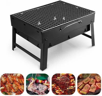 lOMESH PortableMiniBarbecueGrillforpicnic&OutdoorCooking Charcoal Grill