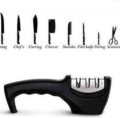 VBH Retail 3 Stage Manual Knife Sharpener Steel Knife Sharpening Machine Knife Sharpening Stone