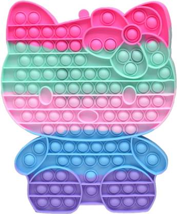 BONGERKING HELLO KITTY Big Size pop It Toy, Big Size Pop It, Fidget Toy Sensory Toy