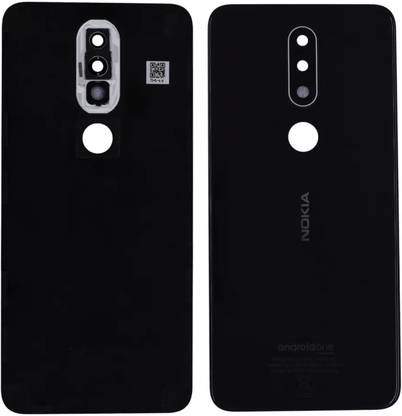 Unique4Ever Nokia 6.1 Plus With Camera Ring Lens Back Panel