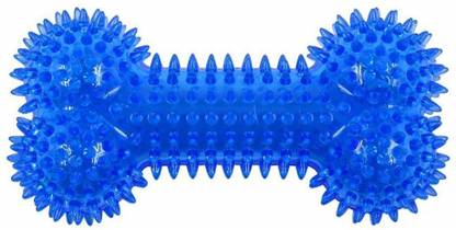 DogTrust spike Bone chew oral dental care for pet Plastic Bone For Dog
