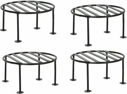 रोज़ अहमद Plant Stand, Flower Pot Stand, Gamla Stand (Pack of 4) प्लांट कंटेनर सेट