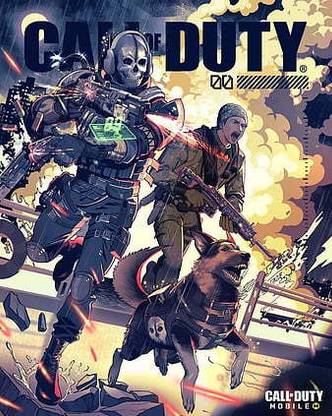 Simon Ghost Riley Cod Mobile Call Of Duty Call Of Duty Mobile Ghost Codm Ghost Codm Leg Matte Finish Poster Paper Print