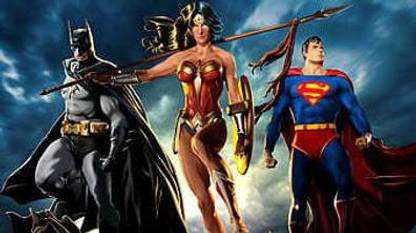 The Trinity Artwork Batman Superman Wonder Woman Artwork Digital Art Super Heroes Matte Finish Poster Paper Print