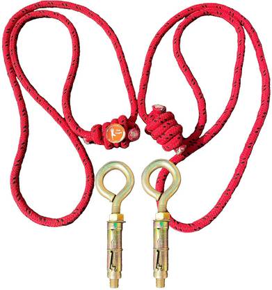 The Yogis Iyengar Yoga Ropes [[ Cotton ]] (Set of Two Ropes) Pink
