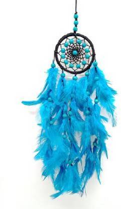 DHRUVTAR STORE Nylon, Aluminium, Feather, Wool, Wood Decorative Showpiece  -  64 cm