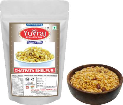Yuvraj Food Product Bhel mix Bhelpuri |Snacks for Tea ( 450 Gm x 2 ) combo pack