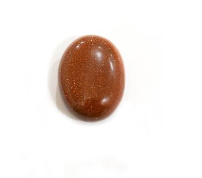 Maureen Goldstone Palm Stone, Stone of Ambition | Natural Gold Stone Detoxify the Body Regular Oval Crystal Stone