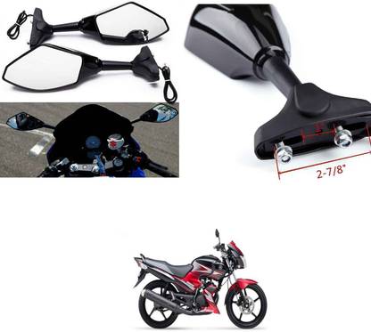 PECUNIA Power Rear View Mirror For Yamaha SS 125