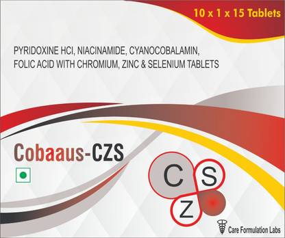 COBAAUS-CZS pyridoxine hcl , niacinamide, cyanocobalamin , folic acid