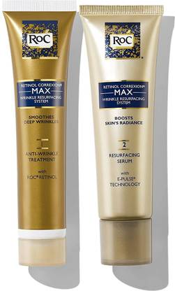 RoC Max Wrinkle Resurfacing System, 2 Ounce Wrinkle Eye & Face Eraser