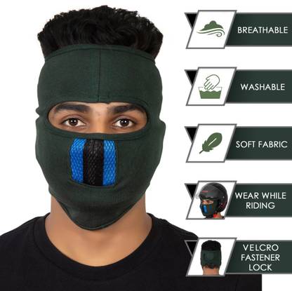 IM UNIQUE Multicolor Helmet Skull Cap for Men & Women