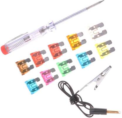uptodatetools Auto Car Plug In with Fuse Tester Test Pencil Kit Voltage Analog Battery Tester