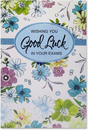GIFTICS Wishing You Good Luck In Your Exams Greeting Card