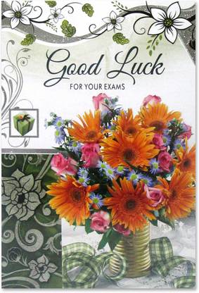 GIFTICS Good Luck For Your Exams Greeting Card